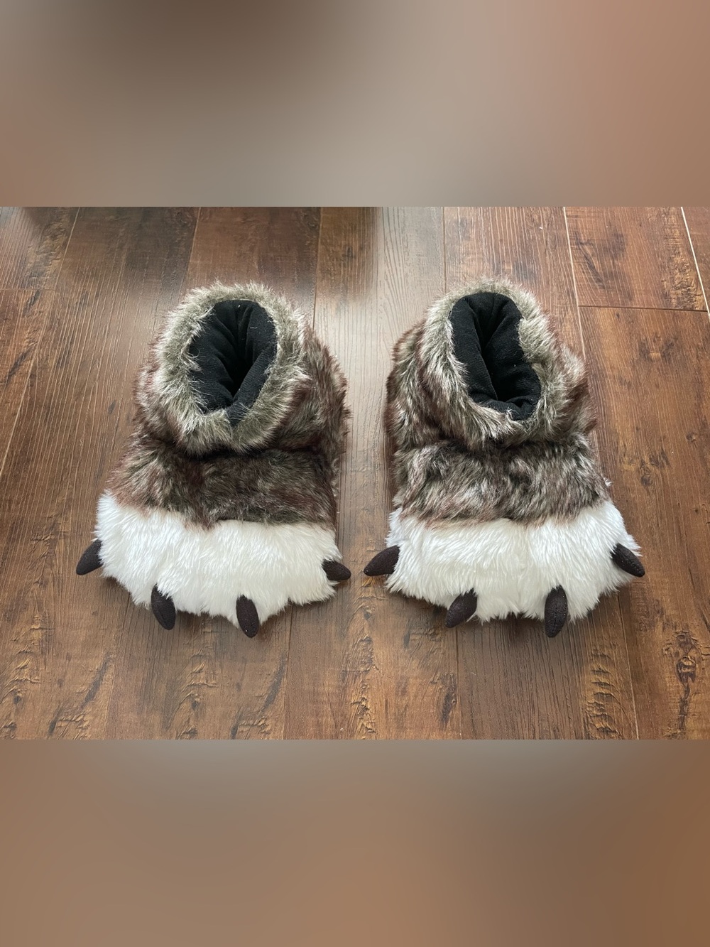 Great wolf lodge wolf slippers kids